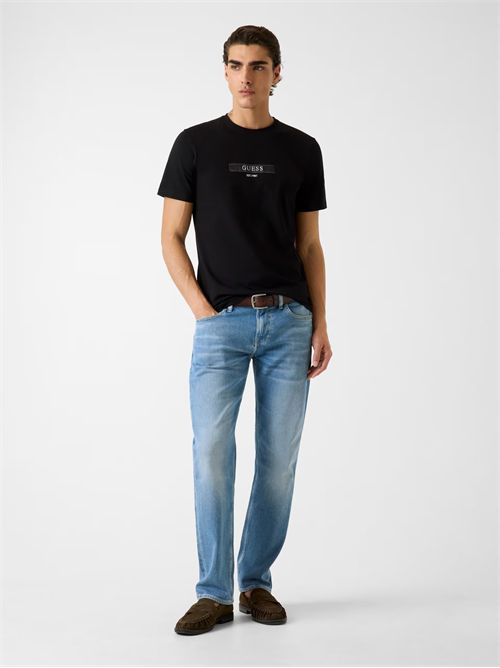 T-shirt a vestibilità oversize GUESS | M6RI17J1314/JBLK